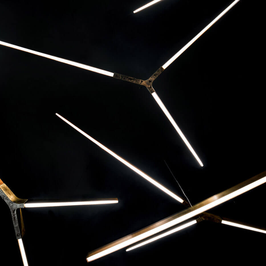 Henge Люстра Starlight Lamp от Henge — в интерьере
