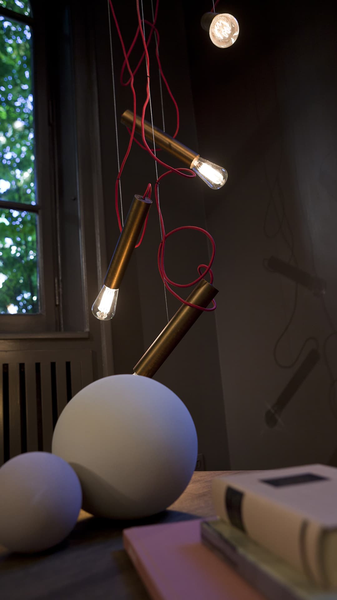 Henge Подвесной светильник Pipe Light-S от Henge — в интерьере