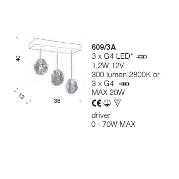 Italian Design Lighting (IDL) Бра Stardust от Italian Design Lighting (IDL)