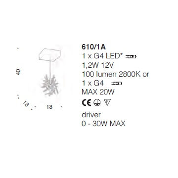Italian Design Lighting (IDL) Бра Stardust от Italian Design Lighting (IDL)