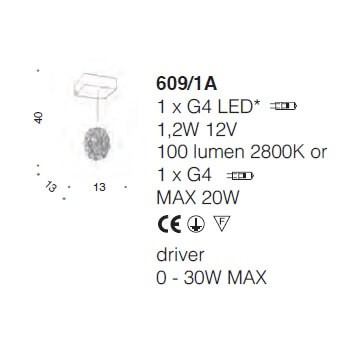 Italian Design Lighting (IDL) Бра Stardust от Italian Design Lighting (IDL)