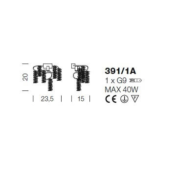 Italian Design Lighting (IDL) Бра Salice от Italian Design Lighting (IDL)