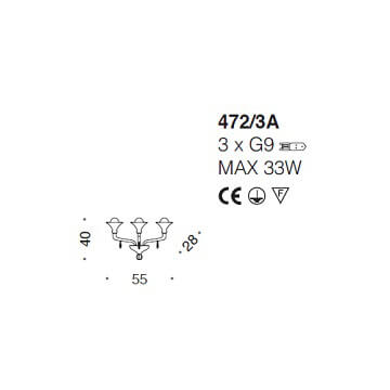 Italian Design Lighting (IDL) Бра Supreme от Italian Design Lighting (IDL)