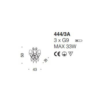 Italian Design Lighting (IDL) Бра Royal от Italian Design Lighting (IDL)
