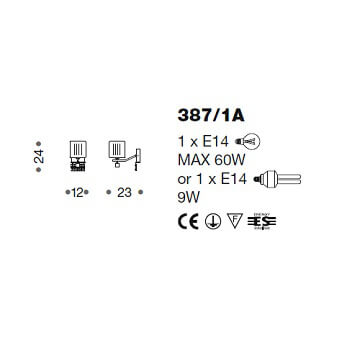 Italian Design Lighting (IDL) Бра Mary от Italian Design Lighting (IDL)