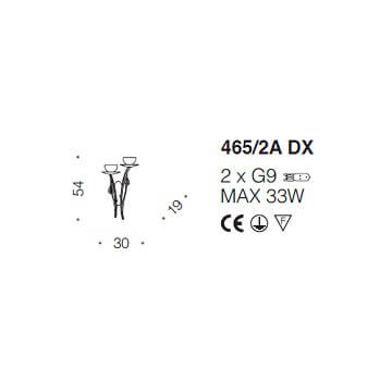 Italian Design Lighting (IDL) Бра Vibe от Italian Design Lighting (IDL)