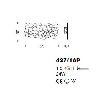 Italian Design Lighting (IDL) Бра Bubbles от Italian Design Lighting (IDL)