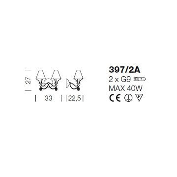 Italian Design Lighting (IDL) Бра Fosca от Italian Design Lighting (IDL)