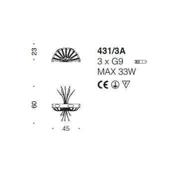 Italian Design Lighting (IDL) Бра Elegance от Italian Design Lighting (IDL)