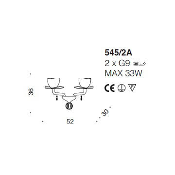 Italian Design Lighting (IDL) Бра Dafne от Italian Design Lighting (IDL)