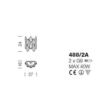 Italian Design Lighting (IDL) Бра Sofia от Italian Design Lighting (IDL)