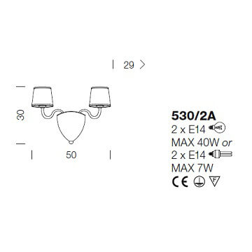 Italian Design Lighting (IDL) Бра Grace от Italian Design Lighting (IDL)