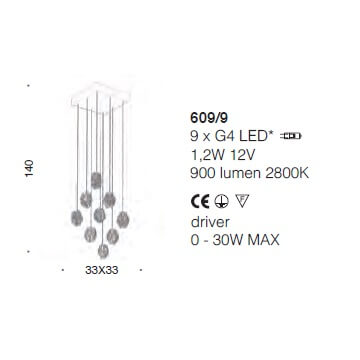 Italian Design Lighting (IDL) Подвесной светильник Stardust от Italian Design Lighting (IDL)