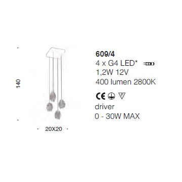 Italian Design Lighting (IDL) Подвесной светильник Stardust от Italian Design Lighting (IDL)