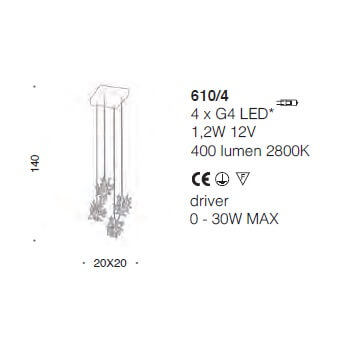 Italian Design Lighting (IDL) Подвесной светильник Stardust от Italian Design Lighting (IDL)