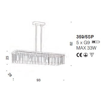 Italian Design Lighting (IDL) Подвесной светильник Roma от Italian Design Lighting (IDL)