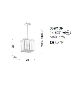 Italian Design Lighting (IDL) Подвесной светильник Roma от Italian Design Lighting (IDL)