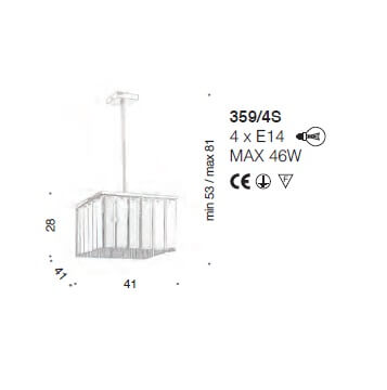 Italian Design Lighting (IDL) Подвесной светильник Roma от Italian Design Lighting (IDL)