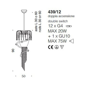 Italian Design Lighting (IDL) Подвесной светильник Divina от Italian Design Lighting (IDL)