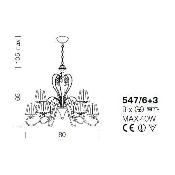 Italian Design Lighting (IDL) Люстра Mademoiselle от Italian Design Lighting (IDL)