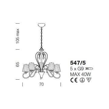 Italian Design Lighting (IDL) Люстра Mademoiselle от Italian Design Lighting (IDL)