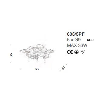 Italian Design Lighting (IDL) Потолочный светильник Leaves от Italian Design Lighting (IDL)