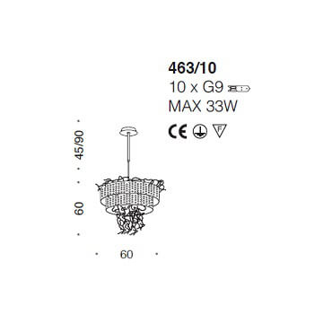 Italian Design Lighting (IDL) Люстра Groovy от Italian Design Lighting (IDL)