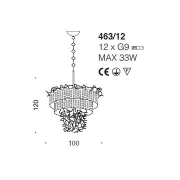 Italian Design Lighting (IDL) Люстра Groovy от Italian Design Lighting (IDL)