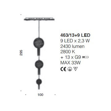 Italian Design Lighting (IDL) Люстра Groovy от Italian Design Lighting (IDL)