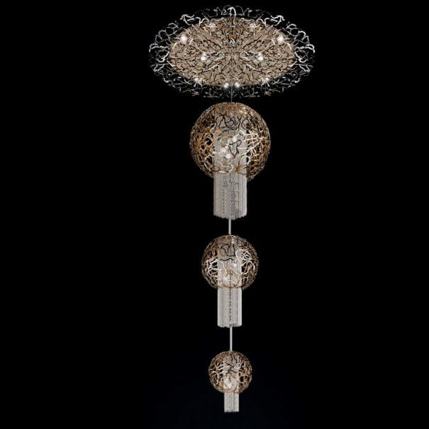 Italian Design Lighting (IDL) Люстра Groovy от Italian Design Lighting (IDL) — в интерьере