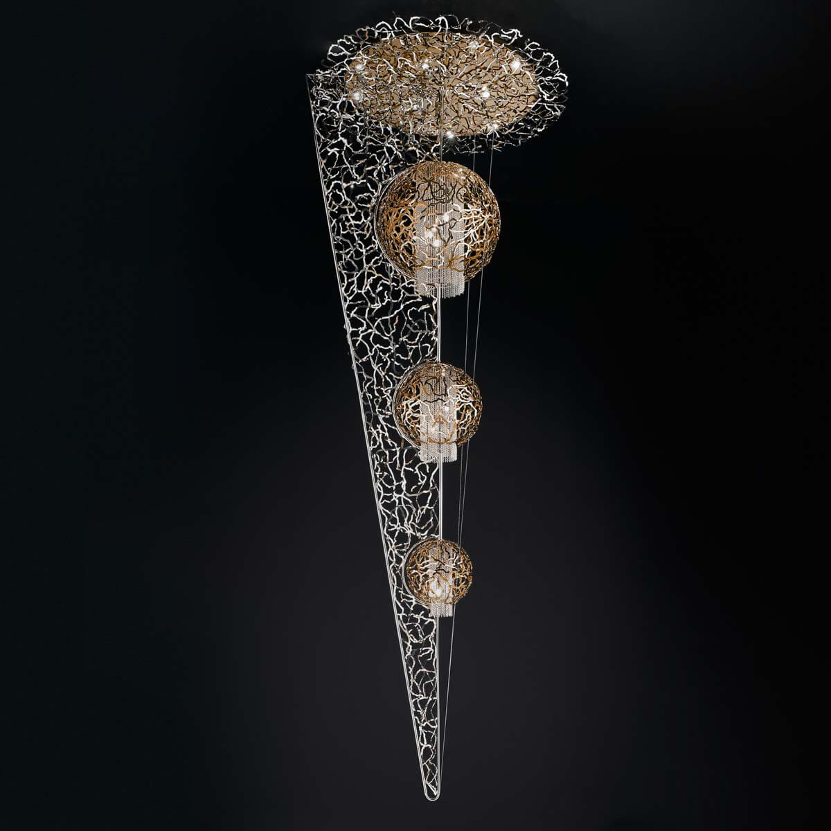 Italian Design Lighting (IDL) Люстра Groovy от Italian Design Lighting (IDL) — в интерьере