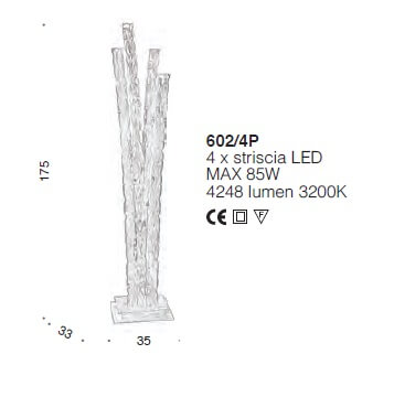Italian Design Lighting (IDL) Торшер Castle от Italian Design Lighting (IDL)