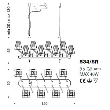 Italian Design Lighting (IDL) Люстра Prestige от Italian Design Lighting (IDL)