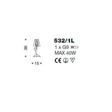 Italian Design Lighting (IDL) Настольная лампа Prestige от Italian Design Lighting (IDL)