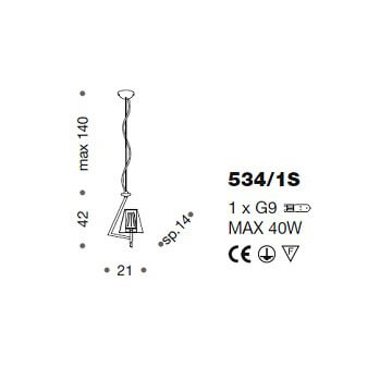 Italian Design Lighting (IDL) Подвесной светильник Prestige от Italian Design Lighting (IDL)