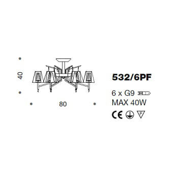 Italian Design Lighting (IDL) Потолочный светильник Prestige от Italian Design Lighting (IDL)