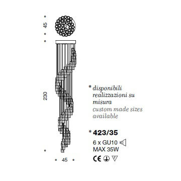Italian Design Lighting (IDL) Люстра Bamboo от Italian Design Lighting (IDL)