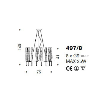 Italian Design Lighting (IDL) Люстра Bamboo от Italian Design Lighting (IDL)