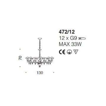 Italian Design Lighting (IDL) Люстра Supreme от Italian Design Lighting (IDL)
