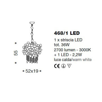 Italian Design Lighting (IDL) Подвесной светильник Corten от Italian Design Lighting (IDL)