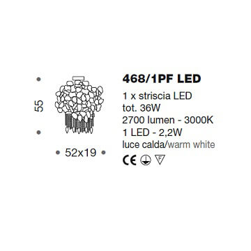 Italian Design Lighting (IDL) Потолочный светильник Corten от Italian Design Lighting (IDL)