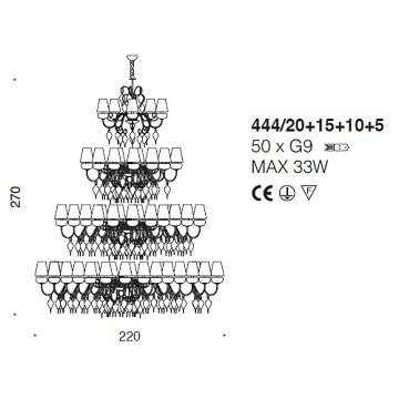 Italian Design Lighting (IDL) Люстра Royal от Italian Design Lighting (IDL)