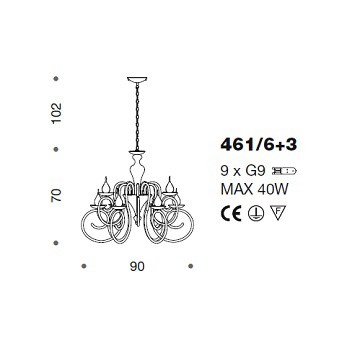 Italian Design Lighting (IDL) Люстра Deco от Italian Design Lighting (IDL)