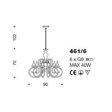 Italian Design Lighting (IDL) Люстра Deco от Italian Design Lighting (IDL)