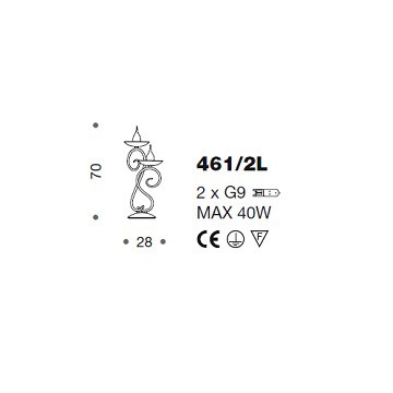Italian Design Lighting (IDL) Настольная лампа Deco от Italian Design Lighting (IDL)