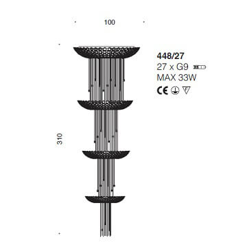 Italian Design Lighting (IDL) Подвесной светильник Chrysalis от Italian Design Lighting (IDL)