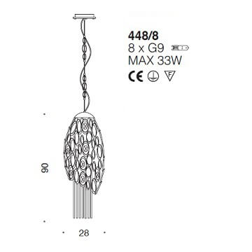 Italian Design Lighting (IDL) Подвесной светильник Chrysalis от Italian Design Lighting (IDL)