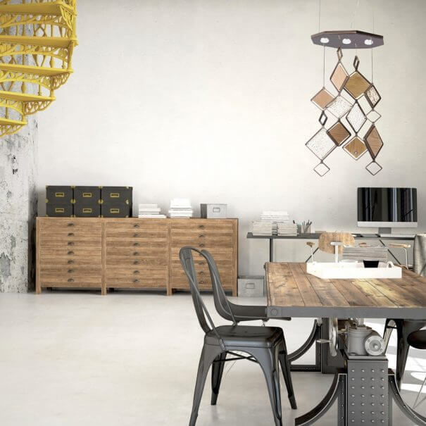 Italian Design Lighting (IDL) Подвесной светильник Quadrie от Italian Design Lighting (IDL) — в интерьере