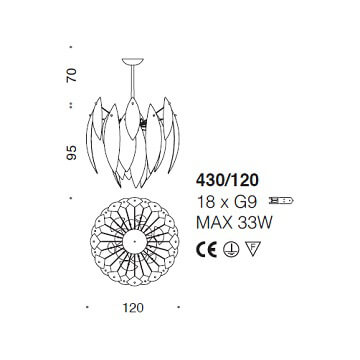 Italian Design Lighting (IDL) Люстра Paradise от Italian Design Lighting (IDL)