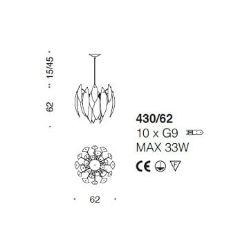 Italian Design Lighting (IDL) Люстра Paradise от Italian Design Lighting (IDL)